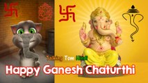 Ganesh Chaturthi Funny Comedy - Talking Tom Hindi (गणेश चतुर्थी) - Talking Tom