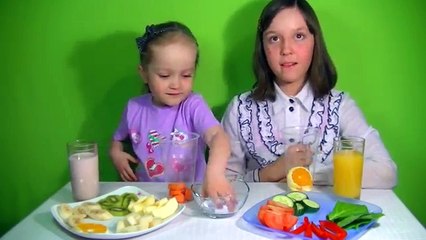 СМУЗИ ЧЕЛЛЕНДЖ Smoothie Challenge от Kids Diana Show Вызов Принят! Smoothie Challenge