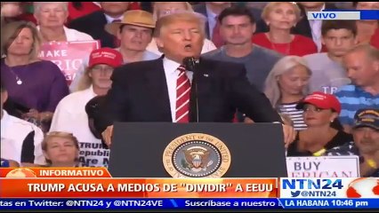 "De una manera u otra vamos a lograr ese muro": presidente de EE. UU., Donald Trump, desde Arizona