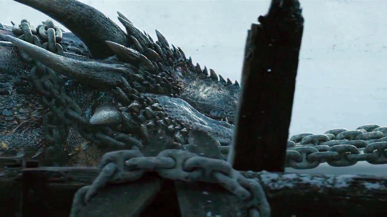 Game of Thrones 7x06 - Viserion gets ressurected by the Night's King