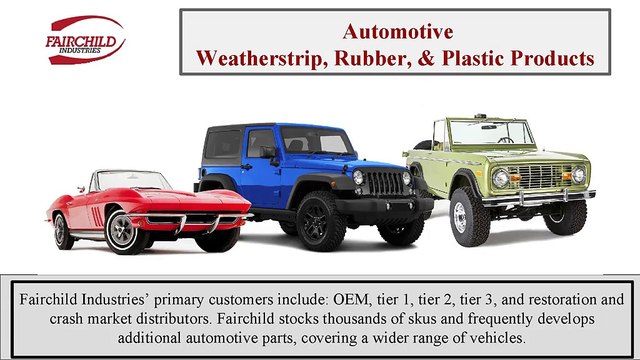 Custom Plastic Seals | Fairchild Industries, Inc.