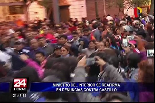 Carlos Basombrío reafirma denuncias en contra de Pedro Castillo