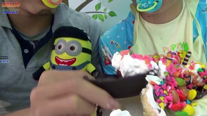 Bad Baby Easter Egg Candy Cake Challenge Victoria Annabelle Freak Daddy Messy Taste Test 2