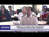 Comelec Chairman Bautista views on OFW voting turnouts and possible internet voting