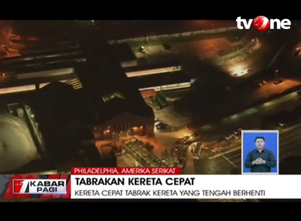 Kereta Cepat Tabrak Kereta Kosong, 42 Orang Ter...
