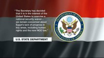 US to withhold $290m in aid to Egypt over human rights abuses