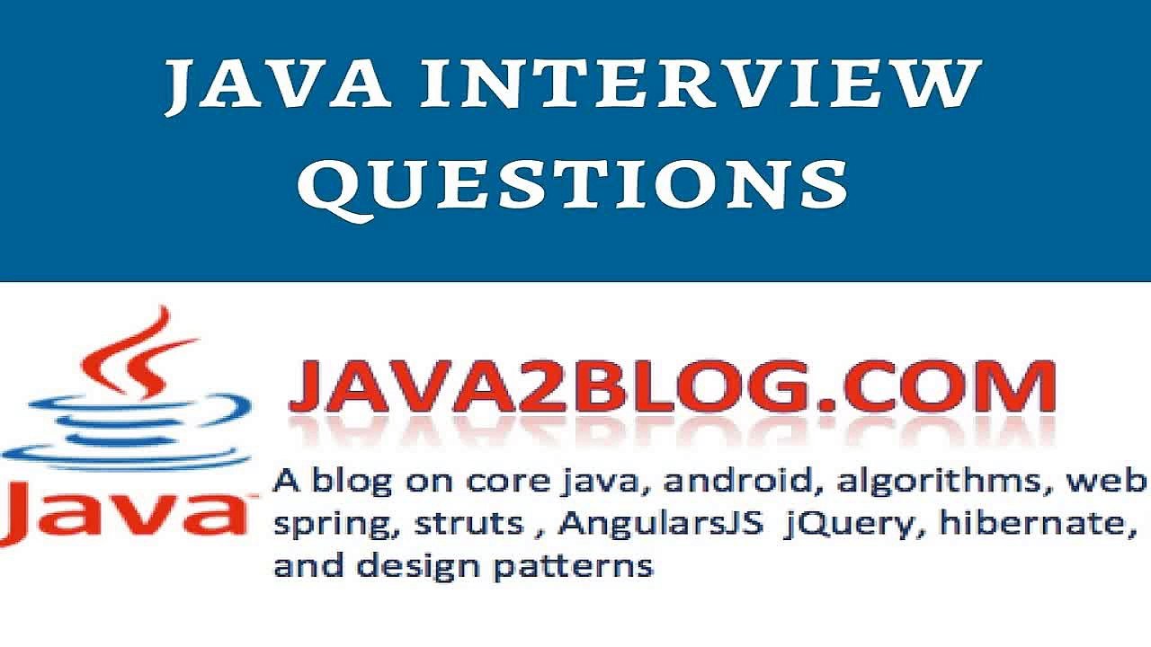 Java Interview Questions