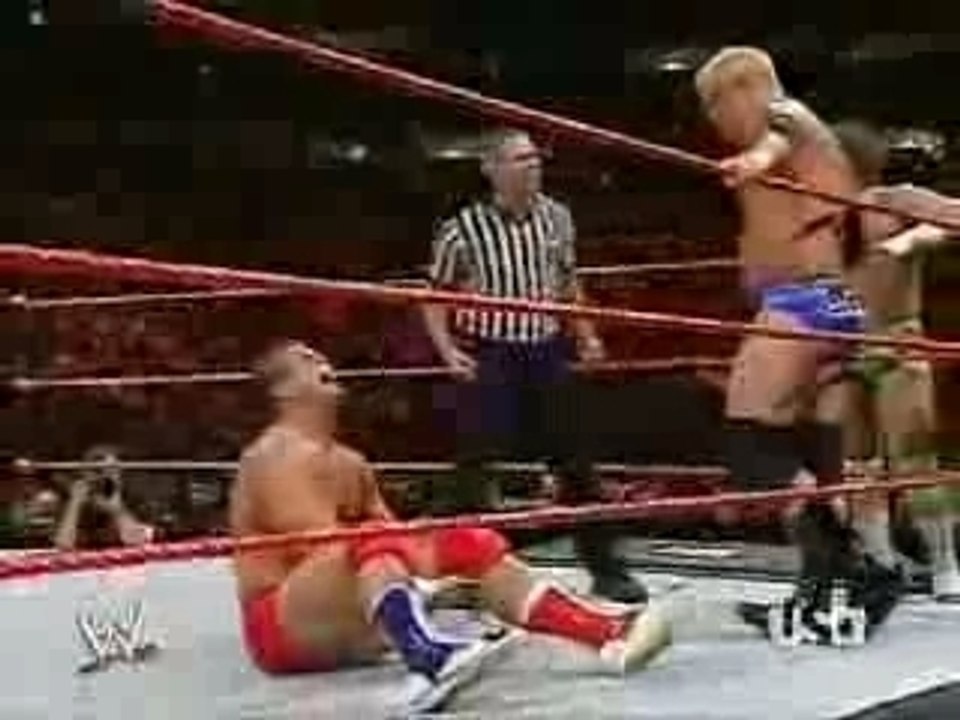 Jeff Hardy & Smith vs Carlito & Kennedy RAW 10/29/07