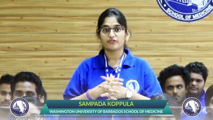 Glad Expressions of Medical Students - Washington University of Barbados