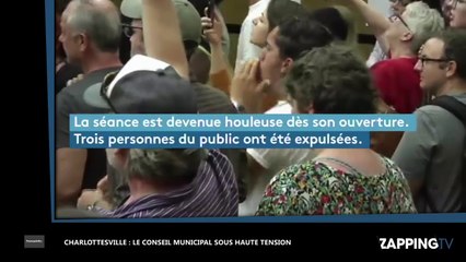 Charlottesville : Le Conseil municipal sous haute tension après les manifestations racistes (vidéo)