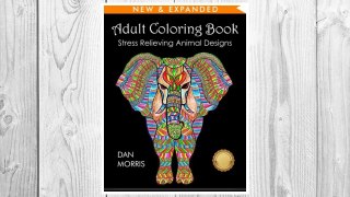 Download PDF Adult Coloring Book: Stress Relieving Animal Designs FREE