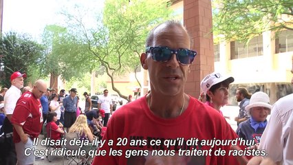 Donald Trump se ressource auprès de ses partisans à Phoenix