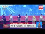 VP Debate | Yes Or No: Same Sex Marriage?