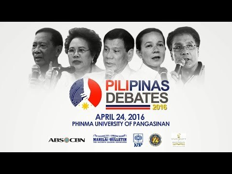 PiliPinas Debates: The 2016 Presidential Town Hall Debate Promo