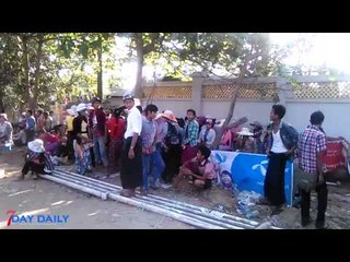 ၿမိဳ႕တြင္းသို႔ ခ်ီတက္မည့္ အလုပ္သမားသပိတ္ ၿဖိဳခြင္းခံရ