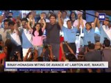 Binay - Honasan Miting de Avance at Lawton Ave., Makati City.