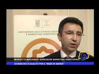 Un marchio di qualità per il "Made in Andria"