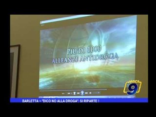 Barletta |  Dico no alla droga, si riparte