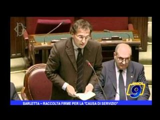 Barletta  | Raccolta firme per la causa di servizio