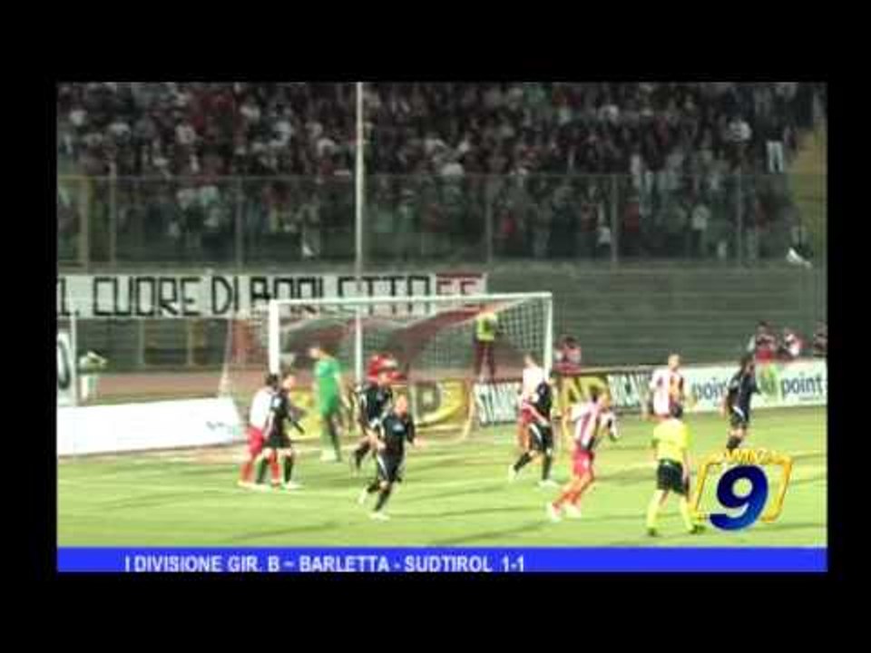 I Divisione Gir.B | Barletta-Sudtirol 1-1