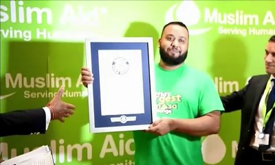 Komunitas Muslim Catat Rekor Samosa Terbesar di Dunia