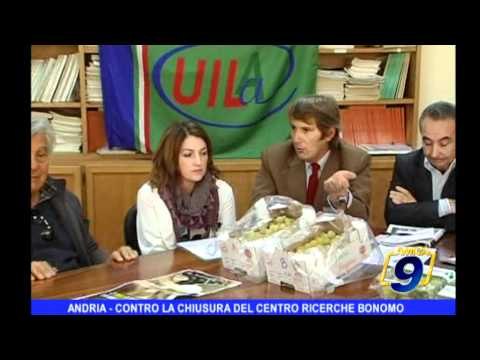 Andria | Contro la chiusura del centro ricerche Bonomo