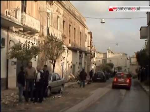 TG 28.11.12 Tromba d'aria nel Tarantino, Statte in ginocchio