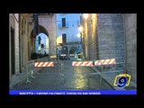 Barletta |  Cadono calcinacci, chiusa Via San Giorgio