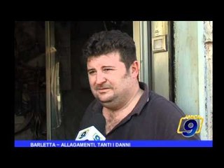 BARLETTA | Allagamenti, tanti i danni