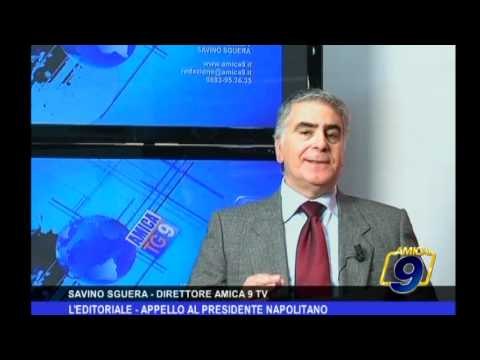 Editoriale | Appello al Presidente Napolitano