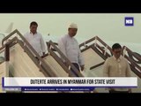 Duterte arrives in Myanmar for state visit