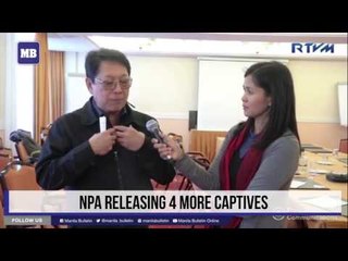 NPA releasing 4 more captives