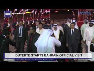 Duterte starts Bahrain official visit