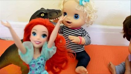 Baby Alive Swimming As A MERMAID! - PART ONE - little mermaid video- baby alive mermaid