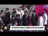 Vietnam PM arrives in Manila for ASEAN Summit