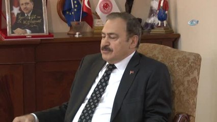 Orman Bakanı Eroğlu, Suudi Arabistan Ankara Büyükelçisi Merdad'ı Kabul Etti