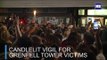 Candlelit vigil for Grenfell Tower victims