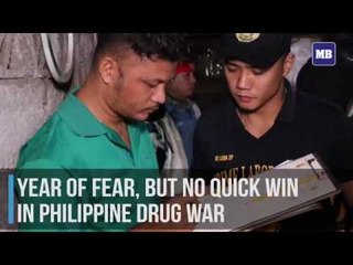 Year of fear, but no quick win in Philippine drug war