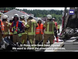 Germany bus accident leaves at least 18 dead