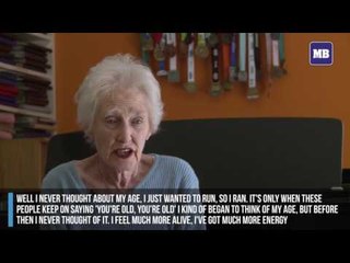 South Africa's record-breaking running 'Grand Dame'