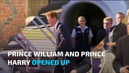 Prince William and Harry reveal response to Diana's death