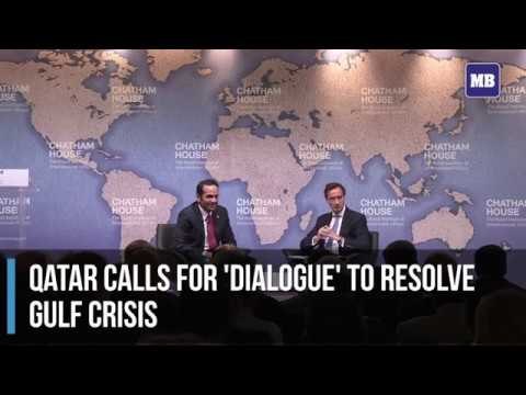 Qatar calls for 'dialogue' to resolve Gulf crisis