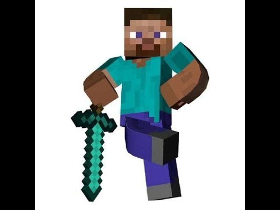 How to Craft a Sword in Minecraft. Minecraft Crafting Series