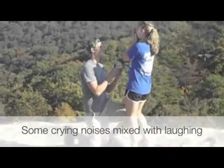Guy Surprises His Girlfriend With Awesome Proposal
