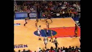 Latrell Sprewell, Allan Houston 60pts vs. Pacers 2000 Playoffs Gm3