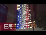 Monumentos del DF se iluminan con los colores de la bandera francesa/ Hiram Hurtado