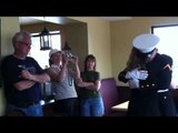 Marine Brother Surprises His Little Sister