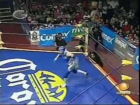 AAA-Sin Limite 2009.07.03 Queretaro 01 Aero Star & Fabi Apache vs. Billy Boy & Sexy Star