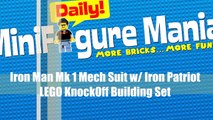 Iron Man Mark 38 Igor Heavy Lifting Mech Suit Unofficial LEGO KnockOff Set w/ Tony Stark