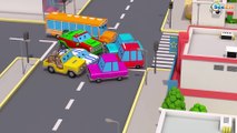 The Tow Truck w Monster Truck and 3D Kids Animation | Truck Cartoons for kids Cars & Trucks Stories